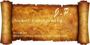 Jockel Pasztorella névjegykártya